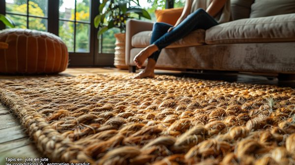 Tapis en jute : les conditions d'entretien du produit