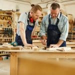 Teaching Apprentice in Joinery
